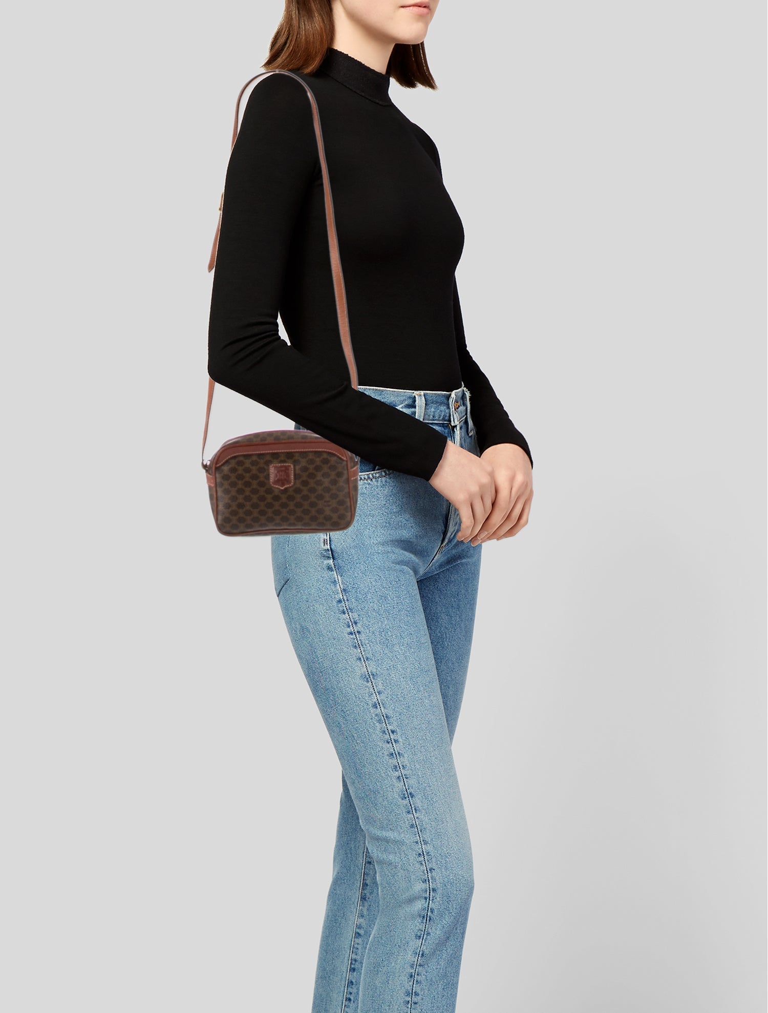 Celine Monogram Messenger Bag Vintage